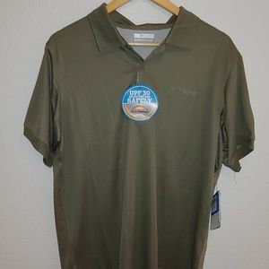 Columbia PFG - Size Large Men's Perfect Cast Polo
